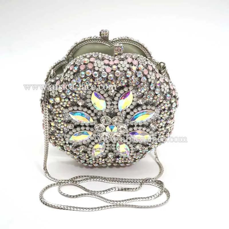 Ladies Party for Women Pink Silver Gold Diamond Purse Luxury Bling Evening  Rhinestone Bow Shape Clutch Bag Crystal - China Rhinestone Purse and  Rhinestone Bag price | Made-in-China.com