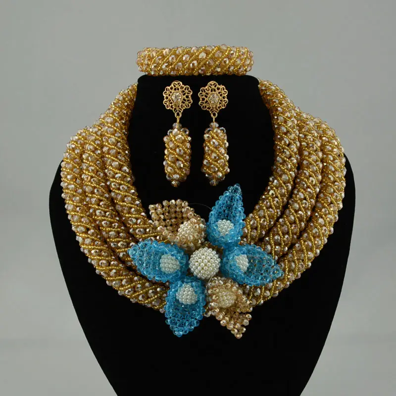 Nigerian wedding deals jewelry sets