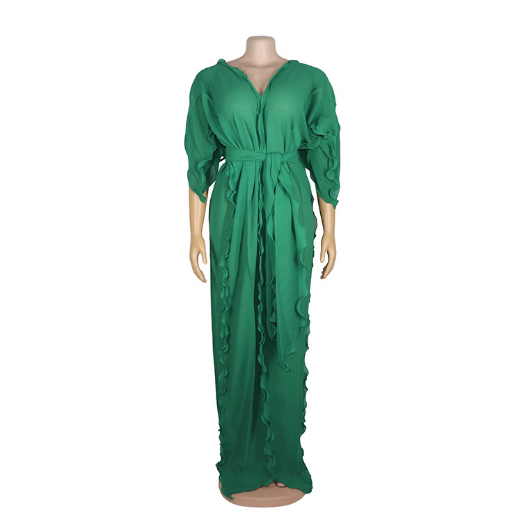 Hot Selling Long Dress In Chiffon Fabric Soft Material Women Dress ...