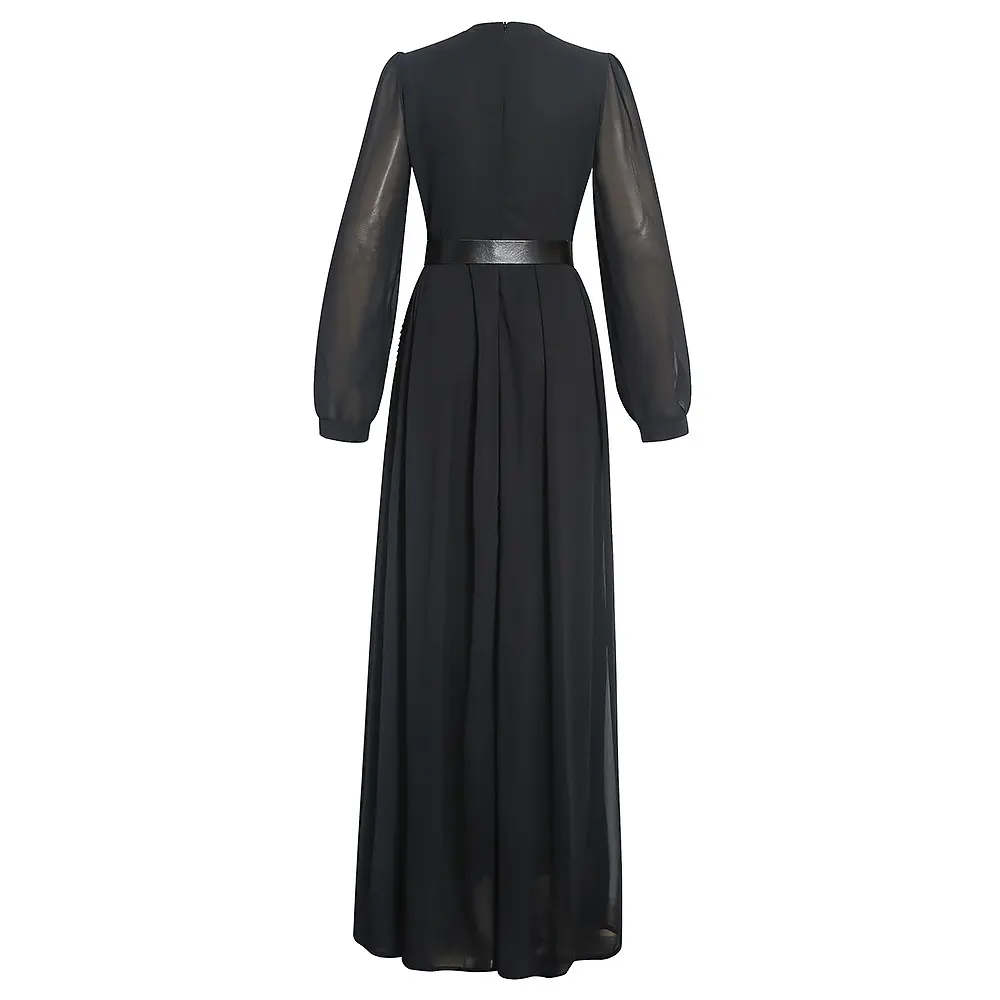 Zamaisha Women Gown Black Dress - Buy Zamaisha Women Gown Black Dress  Online at Best Prices in India | Flipkart.com