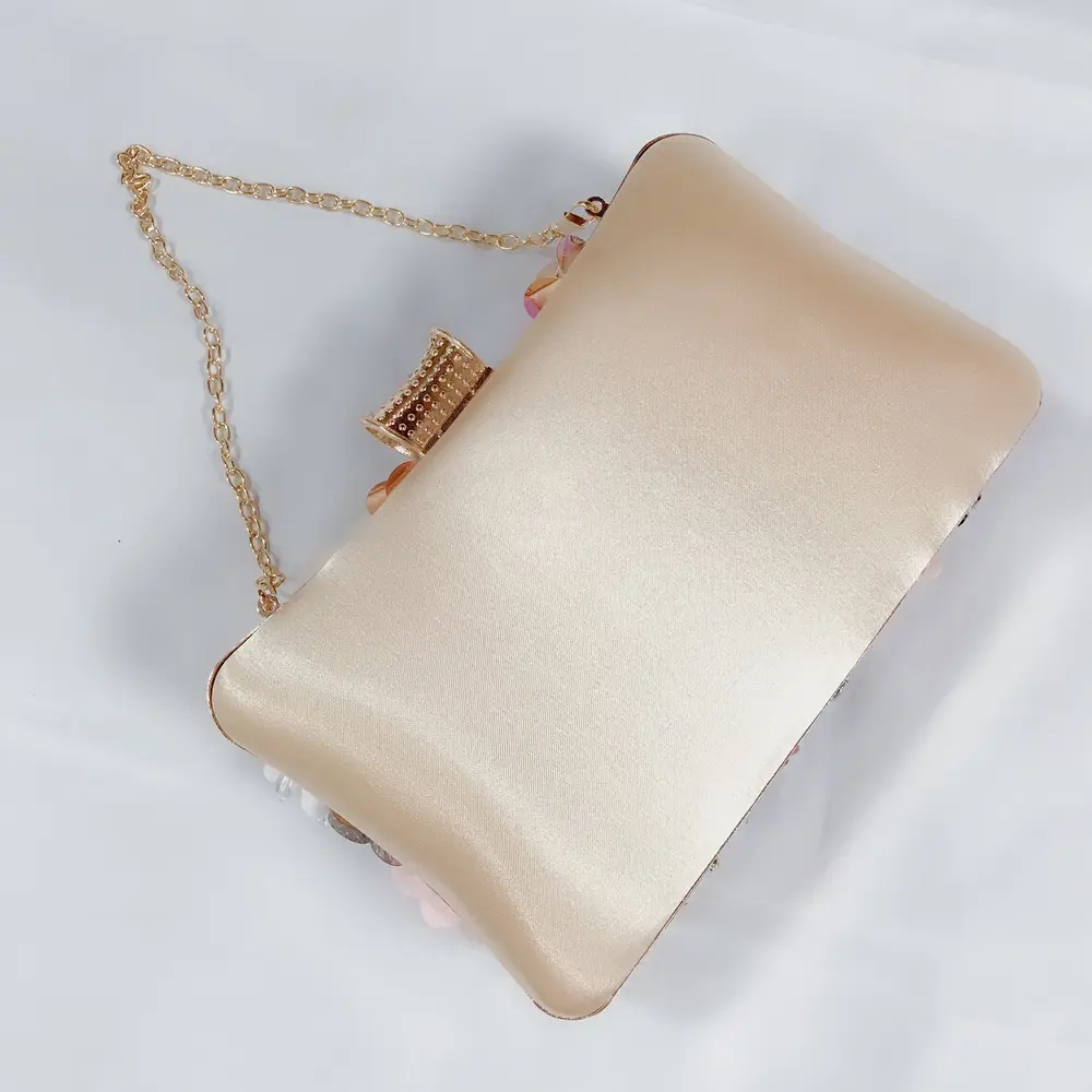 Evening Bags Rose Gold Clutch Bag Womens Fashion Envelope Purse Glitter  Wedding Dress Handbag Chain Dinner 230725 From 15,58 € | DHgate