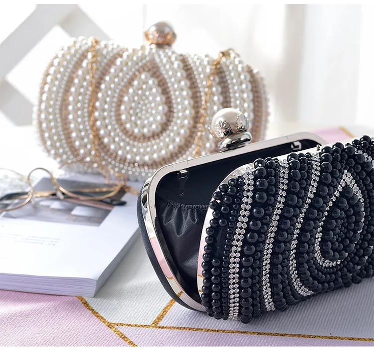 Diamond Evening Handbags Beading store Dinner Bags Ladies Pures Hard Shell Clutches fo